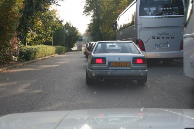 Start of the tour in Limburg, behind 3 AE86s