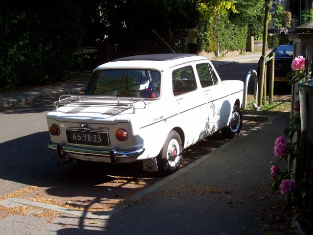 Down on the Street Simca Mille 1000 As you can see it differs a lot with 