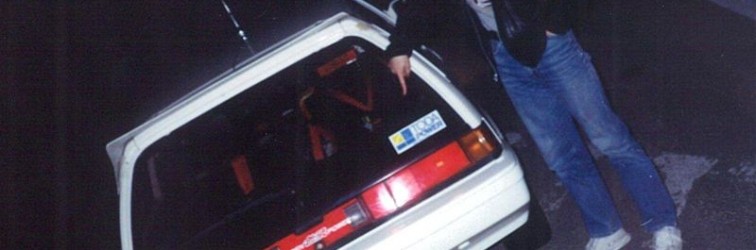Touge eating Civic
