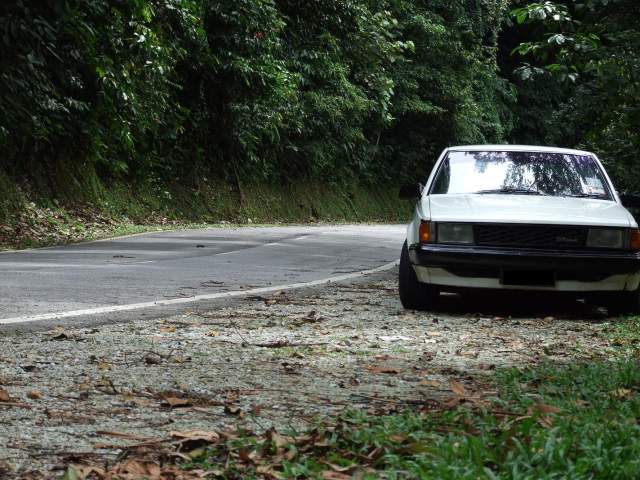 Revolver Drift's AA63 Carina Coupe front view