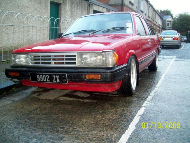 This Daihatsu Charmant A35 is going to receive parts of my old Trueno