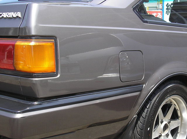 Paint is still beautiful on this Carina TA63 Coupe