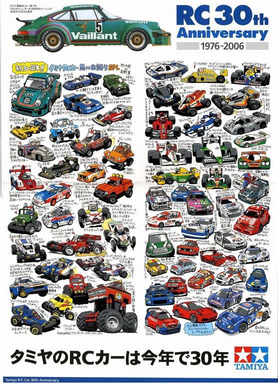 30 years of Tamiya R/C cars