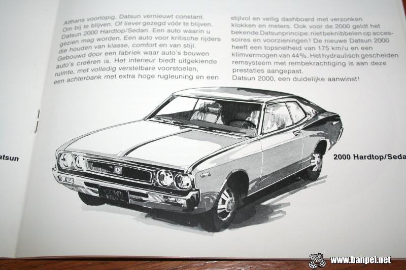 Dit is Datsun: Dutch catalogue (2000 Hardtop Coupe)