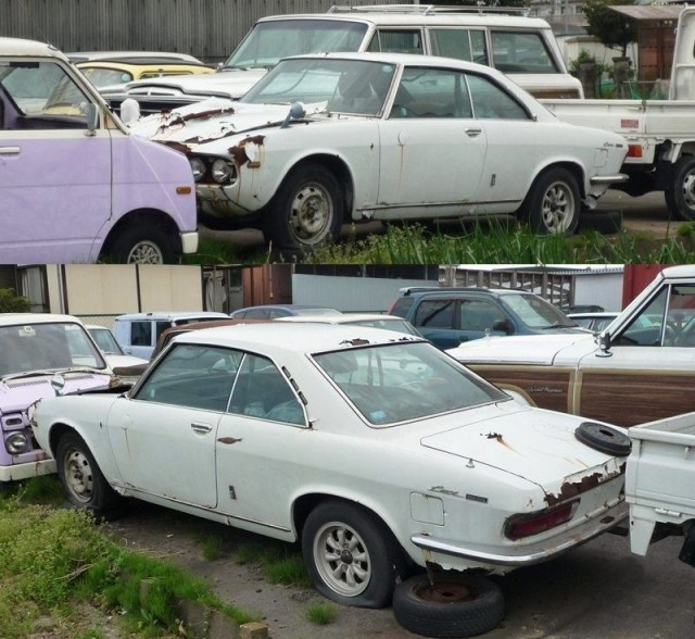 Japanese rustoseum: Isuzu 117 Coupe