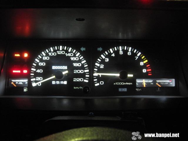 AE86 Trivia EUDM Toyota Corolla GT AE86 gauge cluster 