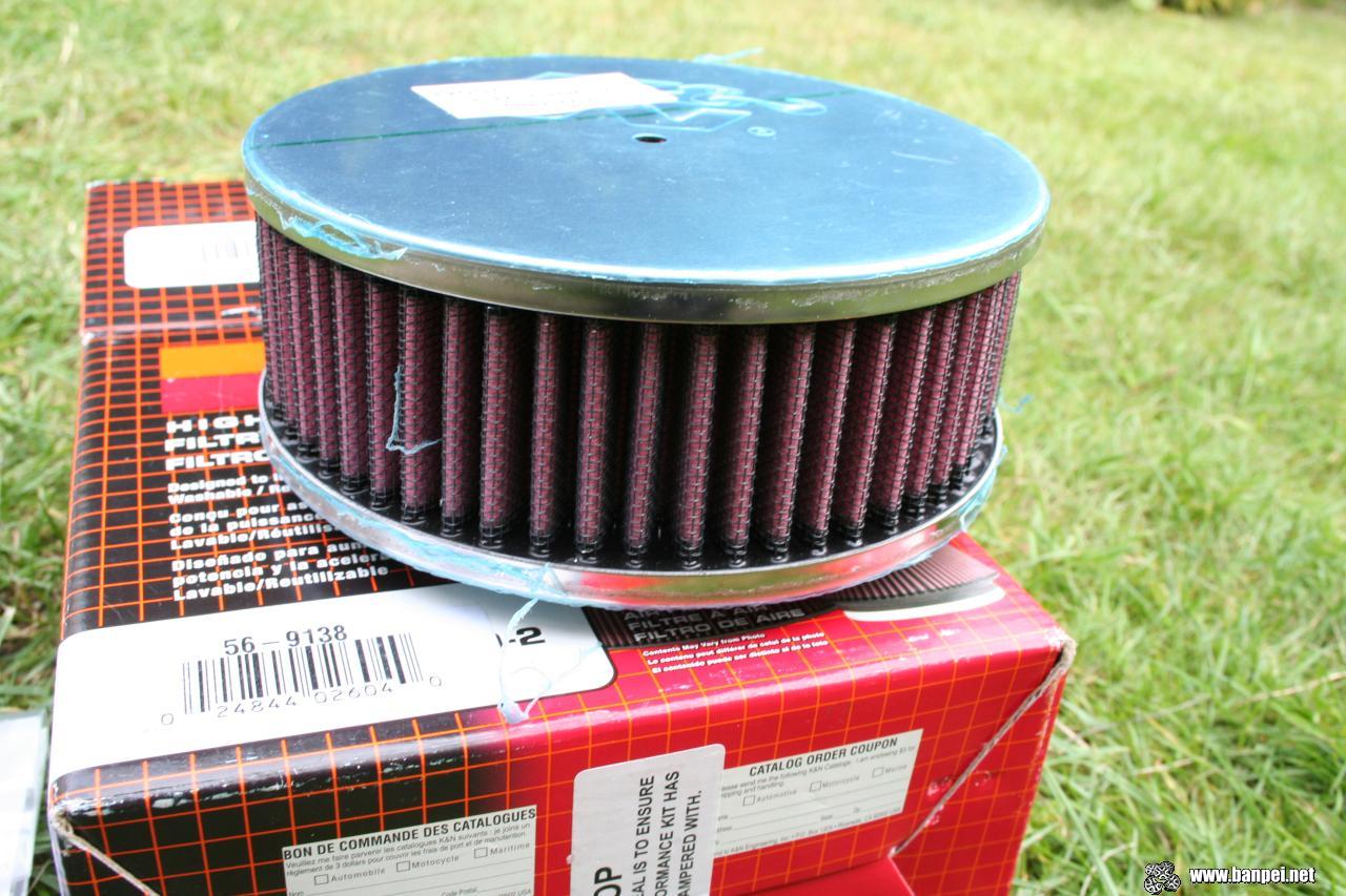 K&N open airfilter 2TB