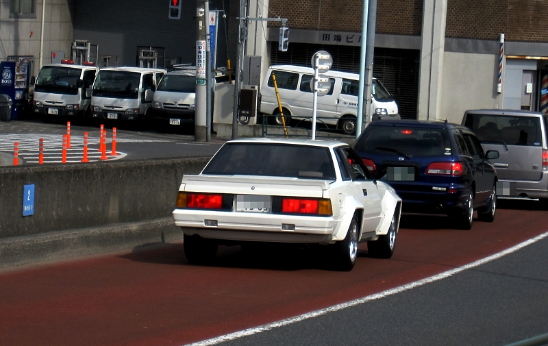 Only in Japan: spot a Nissan 240RS in the wild