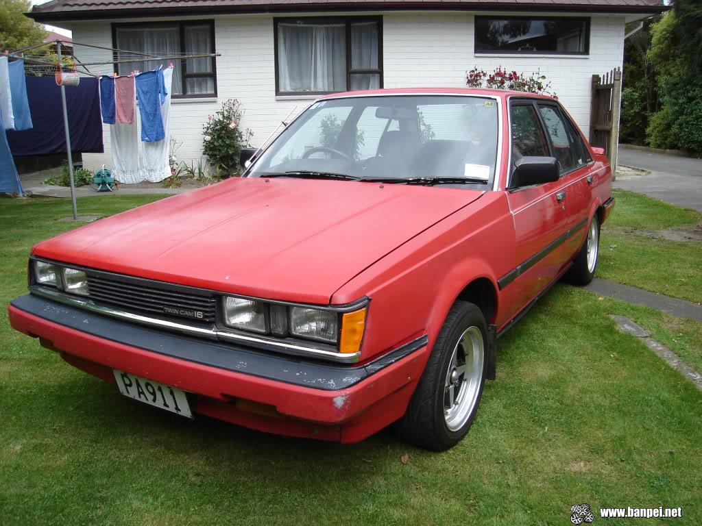 Red 1985 Carina GTR AA63