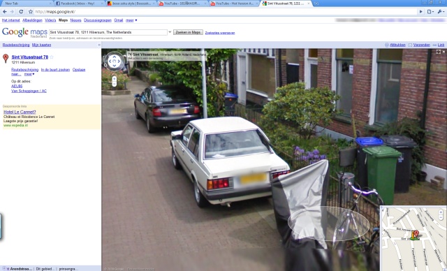 My Toyota Carina TA60 on Google Streetview