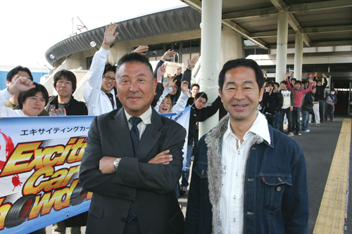 Daijiro Inada and Tsuchiya opening the 2008 Optionland showdown Daijiro Inada and Tsuchiya opening the 2008 Optionland showdown