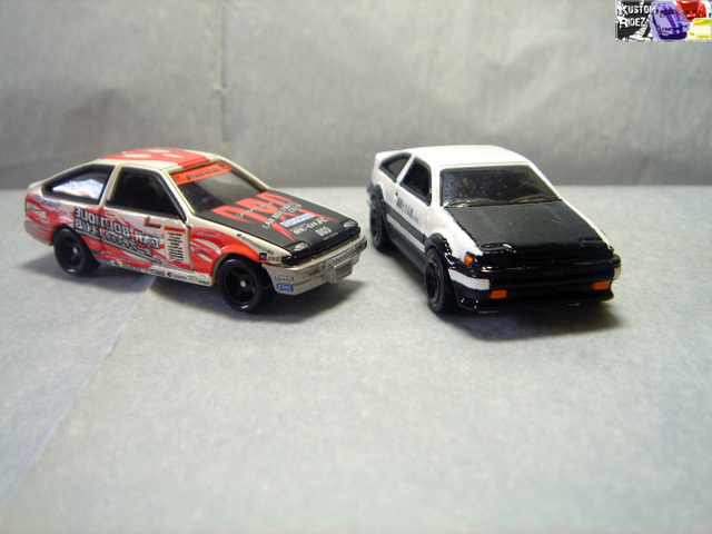 Initial D and Drift Toyota Sprinter Trueno AE86