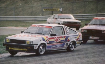 Dutch Corolla Cup with three Corolla TE71 competing Dutch Corolla Cup with three Corolla TE71 competing