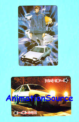 useless initial d merchandising on ebay: poker card deck