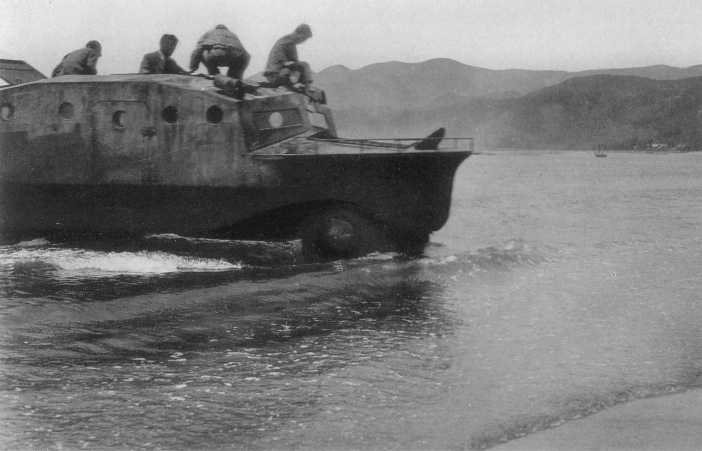 WWII amphibian truck