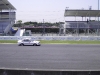 White Carina AA63 on Tsukuba