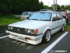 White Carina GT-R with led headlights