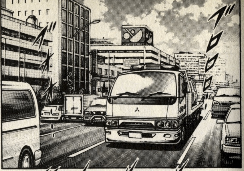 Mitsubishi Fuso Canter flatbed truck
