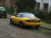 Yellow 1990 Mazda Miata