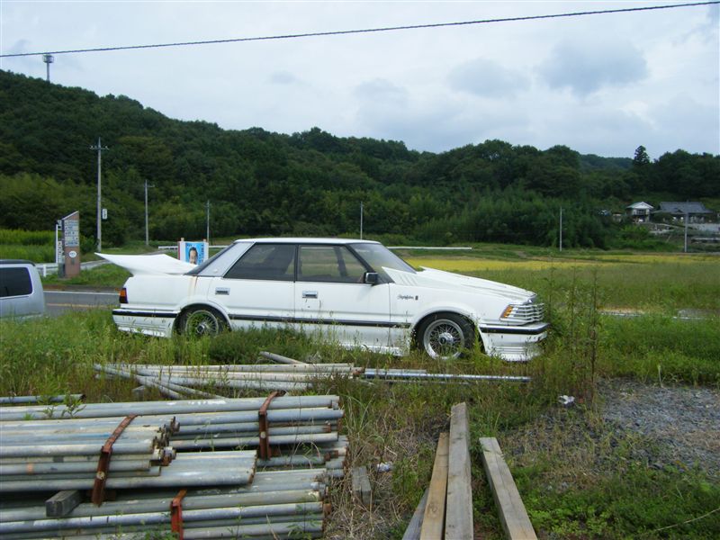 Abandoned Toyota Crown MS125 kaido racer