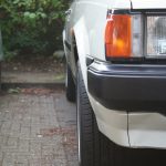 Celica Supra rims mounted on the car!