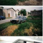 Carina Sightings: unknown wrecked Carina TA60 sedan