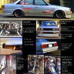 Toyota Corolla Levin AE92 bumper on Toyota Carina A6