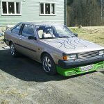 Carina Sightings: awful Toyota Carina Coupe TA60 in Norway