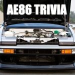 AE86 Trivia: Rotating grille Corolla Levin