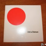 Another genuine Dutch Datsun catalogue