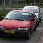 DOTS: Honda Civic Mk4 with bullet holes