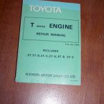 My Carina: Toyota T series engine repair manual