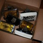 My Carina: Marchal yellow foglights