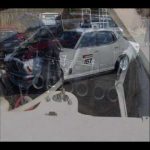 Drag racing Nissan Laurel C230 and Bluebird 610