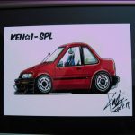 Automotive artwork: Toping Tune