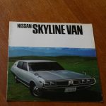 Brochures: Nissan Skyline VBC110 van
