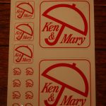 Amazing delightful Ken & Mary Skyline C110 stickers