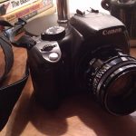 My Canon EOS 350D camera and m42 lenses got stolen