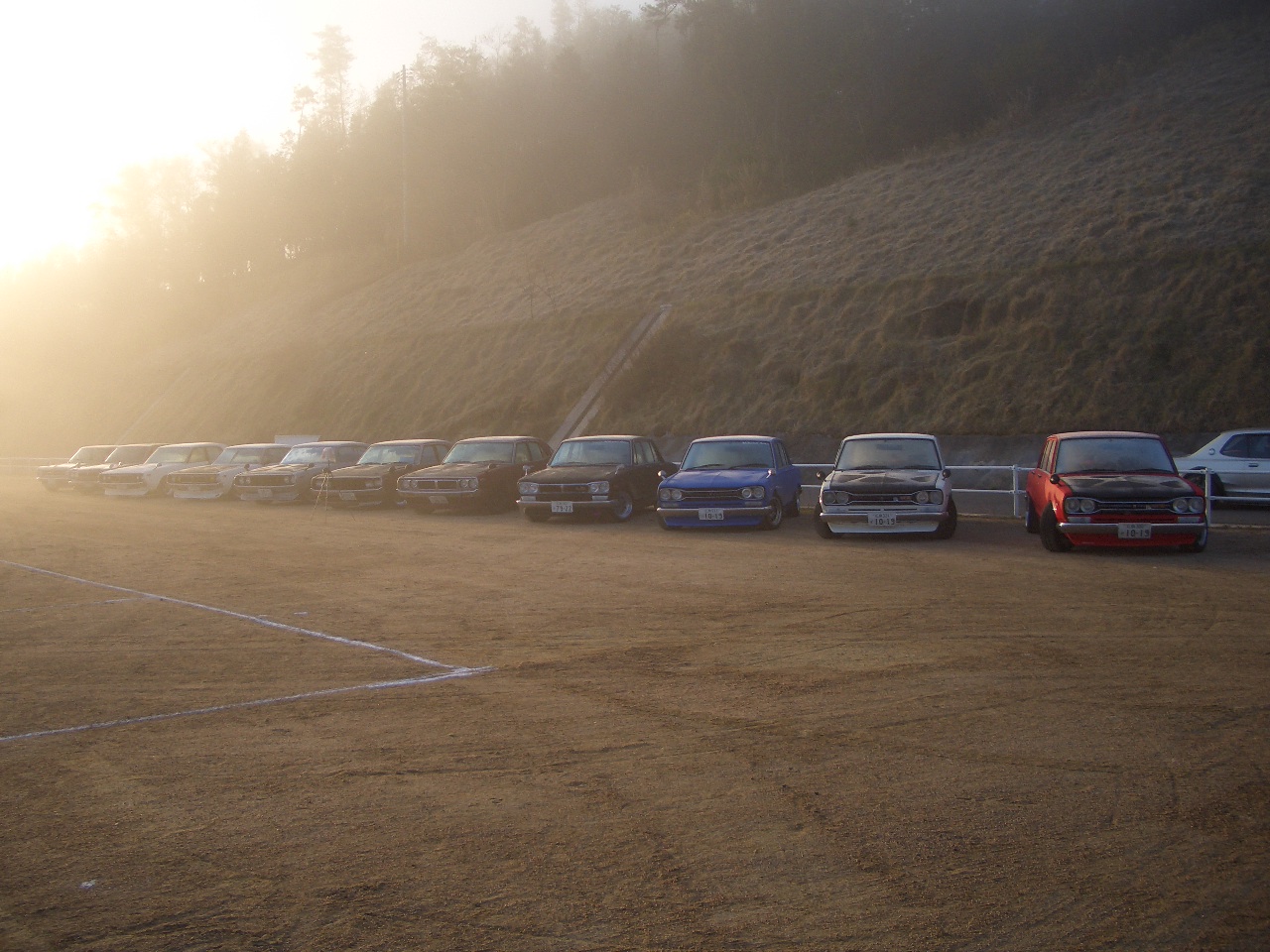 Third Mikuni old car meeting in Hiroshima