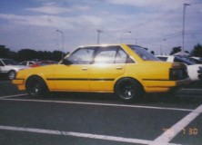 Yellow Carina GT-R AA63