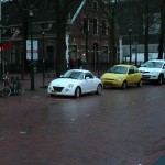 DOTS: bright white Daihatsu Copen