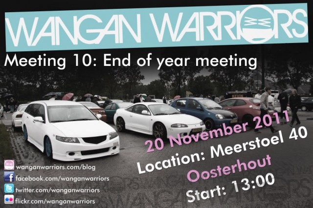 Wangan Warriors meeting