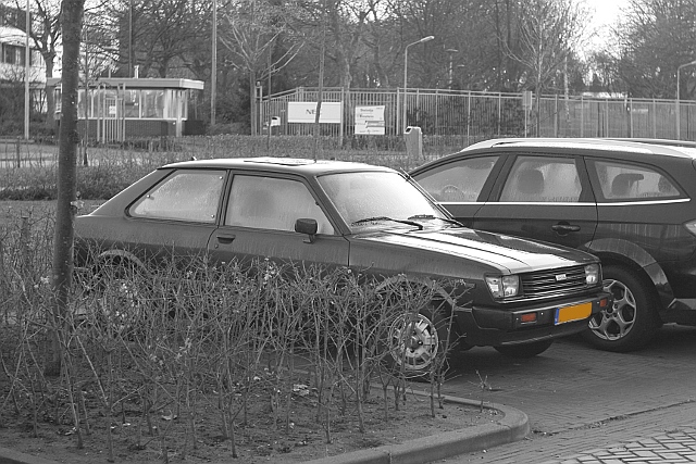 Black 1981 Toyota Tercel AL11