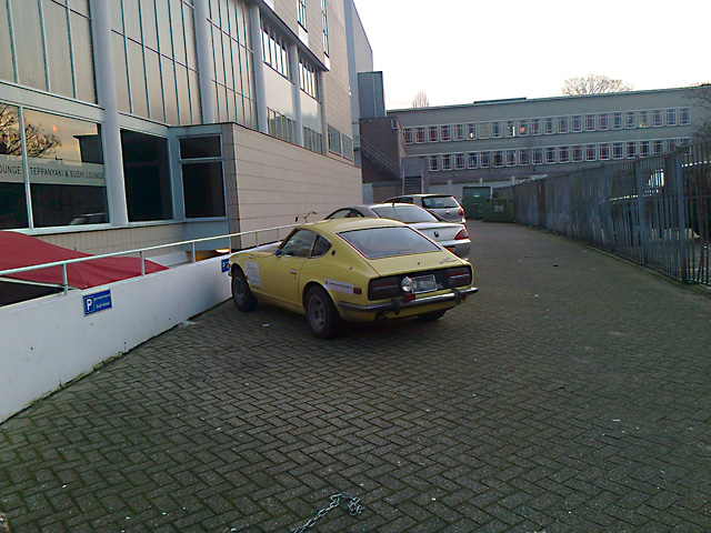 Datsun 240Z Rally car