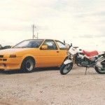 Fifteen years ago: yellow Hachiroku