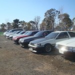 Hilarious: AE86 surrounded by R30s