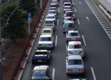 A classic traffic jam at the JCCA NYM 2012