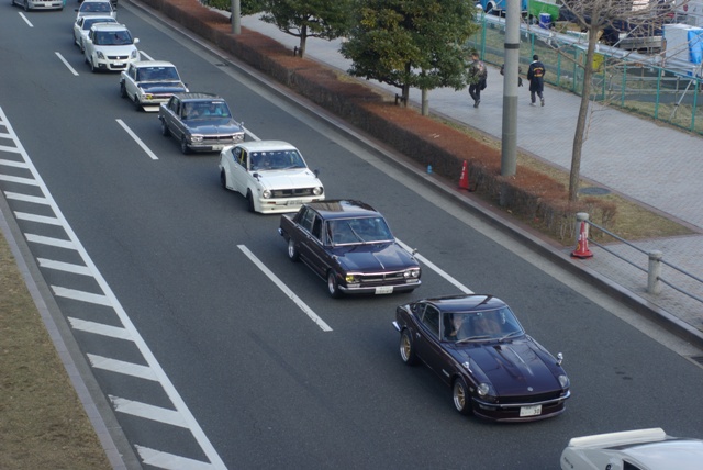 A classic traffic jam at the JCCA NYM 2012