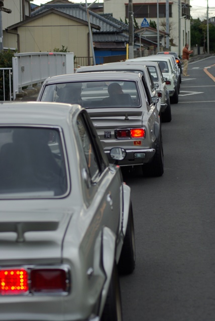 Skyline GT-R owners club new year drive