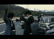 Wild seven trailer with a Stagea on its roof